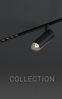 Spot LED magnétique ultra-plat 6W 48V en aluminium haute luminosité pour hôtels modernes avec système de rail de guidage