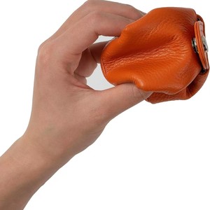 Vintage Lychee Pattern PU Coin <b>Purse</b> – Mini Button Closure Pouch for Earphones & <b>Small</b> Items - Product Image 3