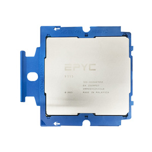 CPU รุ่นขายดี9115 (16คอร์/32เธรดความถี่2.60 GHz) กำลังไฟ125วัตต์หน่วยความจำ DDR5-6400 ECC ซ็อกเก็ต SP5กระบวนการผลิต5นาโนเมตร - Product Image 1