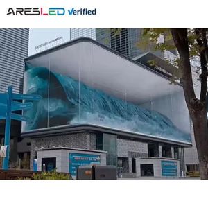 Pantalla LED Gigante para Exteriores P6, Pantalla de Video LED 3D HD Atractiva para Edificios, Película Inmersiva 4K 8K, Pantalla LED 3D 4K 8K L - Product Image 1