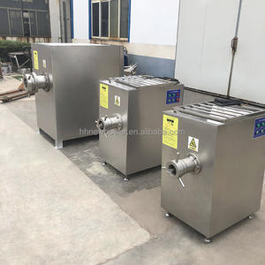 Picadora de Carne Eléctrica Industrial Automática de Acero Inoxidable, Fabricación Profesional, Picadora de Pescado Congelado, Motor de 5.5KW con Certificación CE - Product Image 5