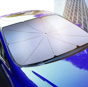 Pare-<span class=keywords><strong>soleil</strong></span> pliable pour pare-brise de voiture, protection solaire pour vitre de voiture, pare-<span class=keywords><strong>soleil</strong></span>, visière solaire - Product Image 2