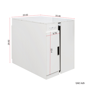 Hiện đại đa chức năng mở rộng bàn ăn với ổ cắm tiết kiệm không gian mở rộng bảng với lưu trữ Đảng + đám cưới + các cuộc họp - Product Image 6