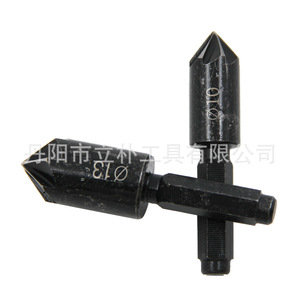 Seven Blade Chamfering Bit Carbon Steel 13mm Shank For Woodworking Drilling Hole Opening Positioning Tool - Product Image 1