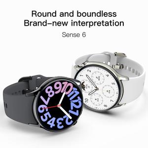 Nouveautés <span class=keywords><strong>Sense</strong></span> <span class=keywords><strong>6</strong></span> Écran AMOLED 1,43 pouces Étanche IP68 Appels sans fil Prise en charge de la surveillance Montre connectée - Product Image 6