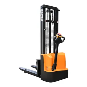 EFORK Forklift Listrik Cina, 1T 1.5T 3M Walkie Stacker Palet Stackers Berjalan Di Belakang Forklift Kapasitas 3300LB