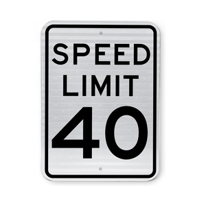 MUTCD EUA <span class=keywords><strong>Standard</strong></span> Metal Square Round <span class=keywords><strong>Road</strong></span> Trabalho Sinal Velocidade Limite Sinal