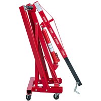 Ventes en stock 2T grue pliante grue de chargement extérieure Type de laveuse de voiture
