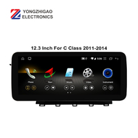 YZG 8 Core Android 10,0 12,3 pulgadas inalámbrico Carplay estéreo navegación Multimedia Wifi para GLK clase X204 2013-2015