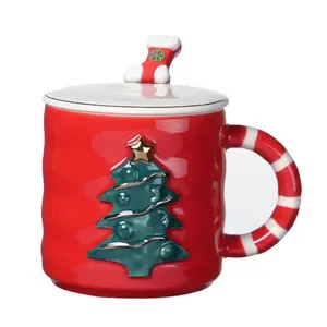 Christmas special giveaways coffee mugs tea cups for camping party and office usage at factory rate