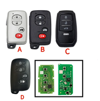 Version Améliorée Xhorse VVDI XM38 Clé Intelligente XSTO01EN Télécommande 8A 4D 4A BA Puce pour Toyota Lexus Compatible avec Key Tool Max Pro