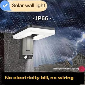 Lámpara de Pared LED Solar para Exteriores, de Montaje Superior e Inferior, con Alimentación Solar, para Casa, WADE-JS038 - Product Image 3