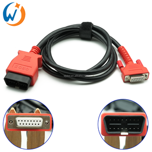 Para Autel <span class=keywords><strong>OBD2</strong></span> Cable principal Cable OBD de diagnóstico para Autel MaxiSys MS908 PRO/Elite Scanner 16PIN DB15 Conector de transferencia - Product Image 3