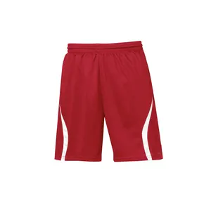 100% polyester shorts white sports training soccer shorts Custom football short