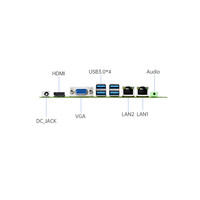 EITX-7310 Motherboard Mini-ITX Onboard CPU Generasi ke-11 I7/i5/i3 Industri Tertanam Tiga Layar VGA LVDS EDP NVMe DDR4 Baru