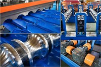 Machine de formage à froid de tuiles en aluminium émaillées haute efficacité pour le Kenya et la Tanzanie