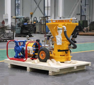 Máquina portátil de proyectación de refractario por aire de 6m³/h, equipo de gunite en seco para aplicación en construcción - Product Image 2