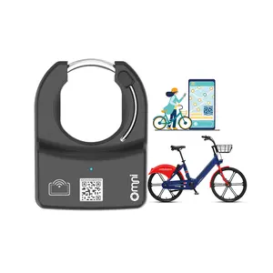 IP67 Waterproof QR Unlock Share Bicycle Ebike Bluetooths Lock Public Rental Bike System Solution Backstage Management