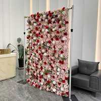 Großhandel Handgefertigte Realistische Seidenrosen 5D Blumenwanddekoration für Moderne Wohnraumgestaltung Hochzeit Weihnachten & Muttertag