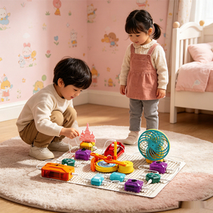 Jouets d'expériences scientifiques de physique, 46 pièces, accessoires complets, améliore les compétences pratiques des enfants, jouets éducatifs pour enfants - Product Image 1