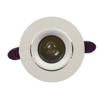 Downlights LED modernes miniatures en aluminium anti-éblouissement, étanches IP44, AC 165-265V, 5W, 9W, 12W, encastrés sans cadre