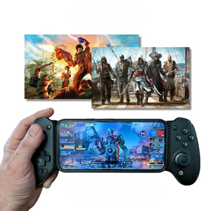 ตัวควบคุมเกมบลูทูธที่เข้ากันได้แบบกว้างใช้งานได้กับโทรศัพท์แอนดรอยด์ไอแพดและผู้ใช้พีซีกำหนดค่าได้ตามหลักสรีรศาสตร์ - Product Image 4