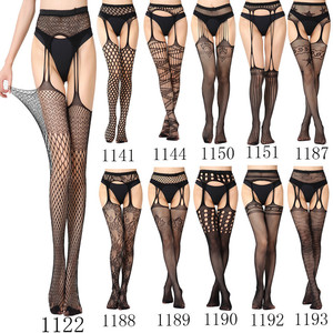 Collants en dentelle multi-styles, collants sexy pour femmes, bas résille, collants en nylon, lingerie, jarretière, collants jacquard - Product Image 2