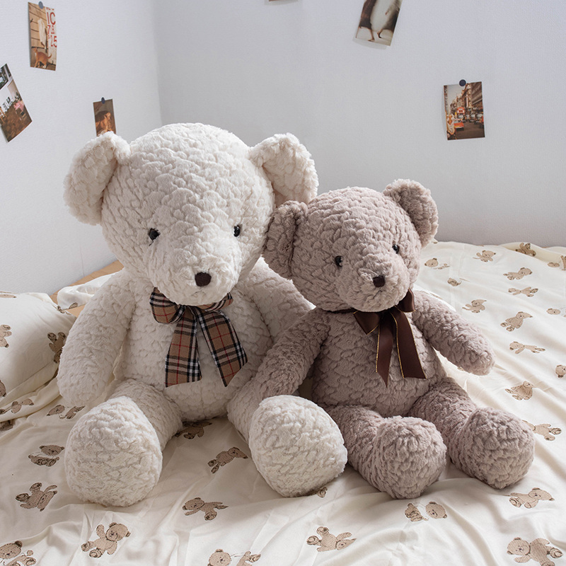 新素材新作 がま口ポーチTeddy ふわふわ Beddy 財布・ケース