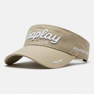 Gorra de Visera Unisex con Logotipo Personalizado Bordado, 100% Algodón, con Impresión Sólida para Deportes, Pesca, Viajes al Aire Libre - Product Image 5