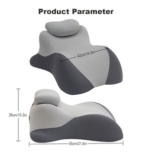 Almohada Ergonómica Ortopédica <span class=keywords><strong>de</strong></span> Espuma Viscoelástica OEM, 27 Grados, Alta Densidad, Rebote Lento, Desmontable, Lavable, Personalizable para el Cuello - Product Image 3