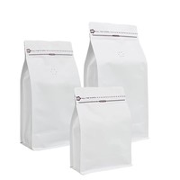 Vente en gros usine – Sacs à fond carré 250g, 500g, 1kg avec fermeture éclair, en PE, résistants à l'humidité, pour café en grains, aliments pour animaux et gelées