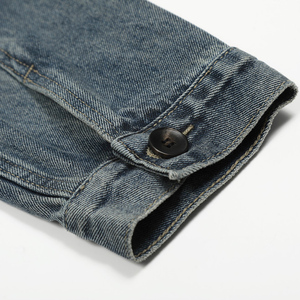 <span class=keywords><strong>Veste</strong></span> <span class=keywords><strong>en</strong></span> <span class=keywords><strong>jean</strong></span> courte pour homme, automne, punk, vintage, délavée, boutonnée, couleur contrastée, <span class=keywords><strong>col</strong></span> rabattu, respirante, <span class=keywords><strong>veste</strong></span> de travail - Product Image 5