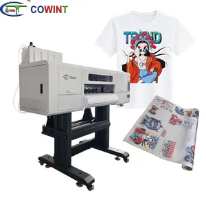 Cowint Professional 2 heads digital Dtf Printer For Tshirt Procolored Dtf Printer Logo Printing Machine For Clothes 60Cm