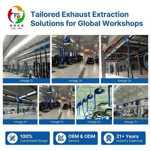 Enrouleur de <span class=keywords><strong>Tuyau</strong></span> d'Extraction Rétractable Automatique Certifié CE ISO pour Atelier Automobile et Garage – Garantie Un An – Personnalisable - Product Image 6