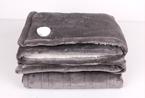 Venta caliente nuevo estilo chal de invierno manta eléctrica para adultos 220V lavable suave Sherpa franela poliéster hogar al por mayor - Product Image 3