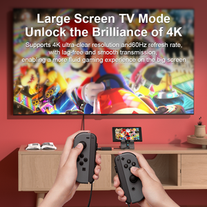 UT-Đoàn Kết 3 Trong 1 Chuyển Đổi Dock 4K 60Hz UHD Màn Hình Phản Ảnh Adapter Trạm Đối Với Nintendo Chuyển Đổi 2 Đa Chức Năng Sạc Dock TV - Product Image 5