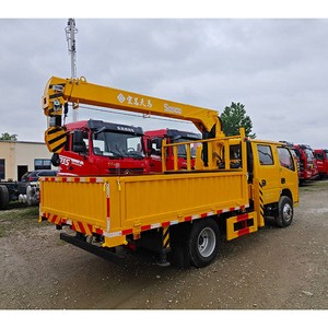 รถเครนติดรถบรรทุก Dongfeng 4x2 ขนาด 3.2 ตัน แบบไฮดรอลิก บูมยืดหดได้ สำหรับงานก่อสร้างและขนส่ง ลดราคาพิเศษ - Product Image 5