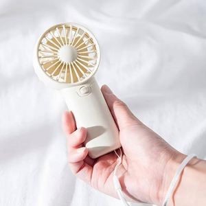 Portable Lightweight ABS <b>Mini</b> Handheld Fan Convenient Creative Small Air <b>Coolers</b> for Convenient Adjustable Cute Pocket Use - Product Image 4