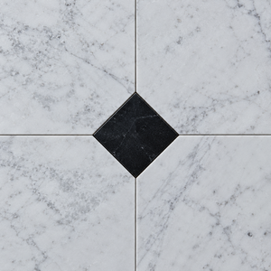 Mosaico Octagonal de Mármol Blanco Carrara Pulido, Mosaico de Mármol Natural para Baño, Ducha, Piso y Pared de Villa Moderna, Cocina - Product Image 4