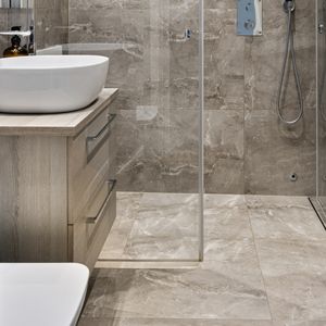 防潮 3 毫米浴室安全 LVT 地板防水 LVP 乙烯基板防霉豪华乙烯基瓷砖，适用于潮湿区域 - Product Image 1