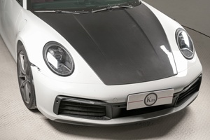 Capó de Fibra de Carbono Seca Mejorado para <span class=keywords><strong>Porsche</strong></span> <span class=keywords><strong>911</strong></span> 2019 2020 2021 2022 <span class=keywords><strong>2023</strong></span> 2024 2025 2026 992, Estilo OE o Estilo GT3 - Product Image 4
