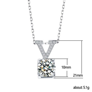 Collana Minimalista a Forma di V per Donne, Elegante Catenina da Collo, Gioiello Chic - Product Image 3