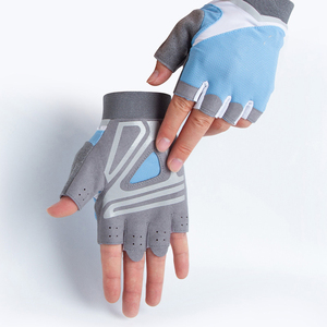 2026 Wholesale Half Finger <b>Weight</b> Lifting <b>Gloves</b> Leather Grip Gym Cycling Home Use Fitness <b>Gloves</b> - Product Image 6