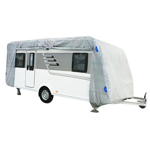 Remorque de voyage robuste Housse de voiture étanche et résistante aux UV Tissu Oxford de haute qualité Durable et résistant aux rayures - Product Image 3