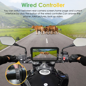 Carpuride <span class=keywords><strong>Para</strong></span> Moto W603D+TPMS, Navegador GPS con Pantalla Táctil, 2 Años de Garantía, Carpuride W603d, GPS <span class=keywords><strong>para</strong></span> Motocicleta, Pantalla Carplay - Product Image 3