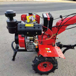 Máy cày tay mini chạy dầu, máy cày đi bộ nông nghiệp, động cơ diesel 20hp-180hp - Product Image 1