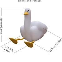 Lampe de chevet LED en silicone en forme de canard mignon de haute qualité, support de téléphone portable, veilleuse LED souple en forme de canard