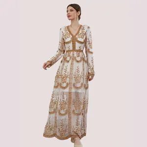 TICOSA Girl Princess Casual Dresses Modest Women Lace Dress