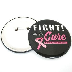 Vente en gros, promotion, octobre, cercle de sensibilisation au cancer du sein, badge broche avec ruban rose et guérison, espoir, amour, foi - Product Image 5