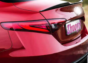 2023 M4 Style ABS séparateur de coffre arrière en Fiber de carbone aileron d'aile de coffre de voiture pour <span class=keywords><strong>Alfa</strong></span> <span class=keywords><strong>Romeo</strong></span> <span class=keywords><strong>Giulia</strong></span> 2015-<span class=keywords><strong>2020</strong></span> accessoire de réglage - Product Image 3